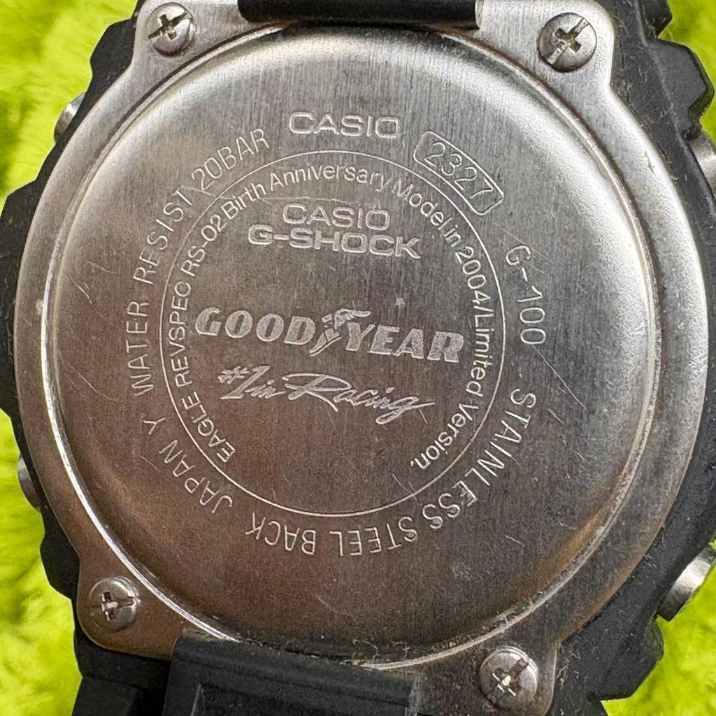 Used Limited Model G-SHOCK G-100 GOODYEAR EAGLE As-Is