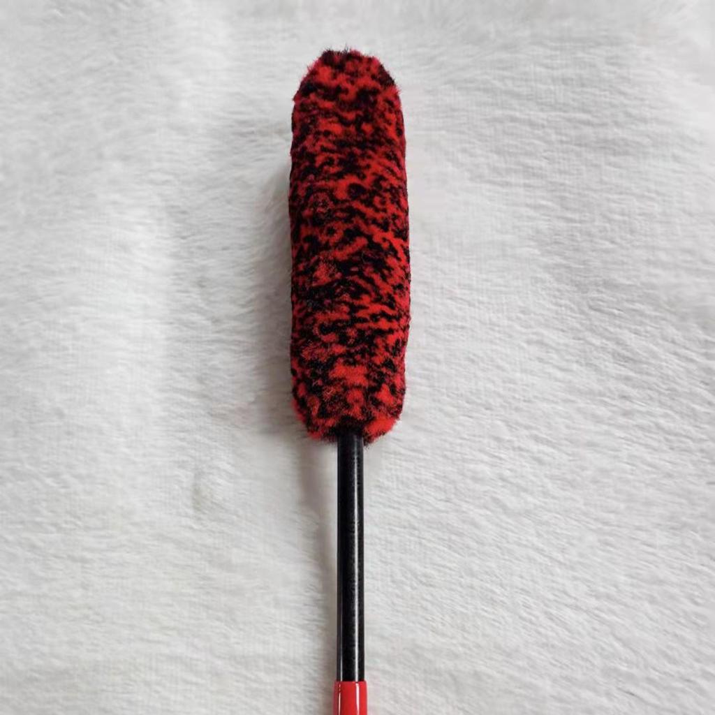 Best-Selling Car Tire and Wheel Hub Cleaning Brush – Stain Removal with Imitation Wool Bristles