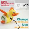 Kid Electric Musical Dancing Duck Simulated Foraging Free Rotation Duck Sound&Light Tummy Time Toys Crawling Toys for New Born