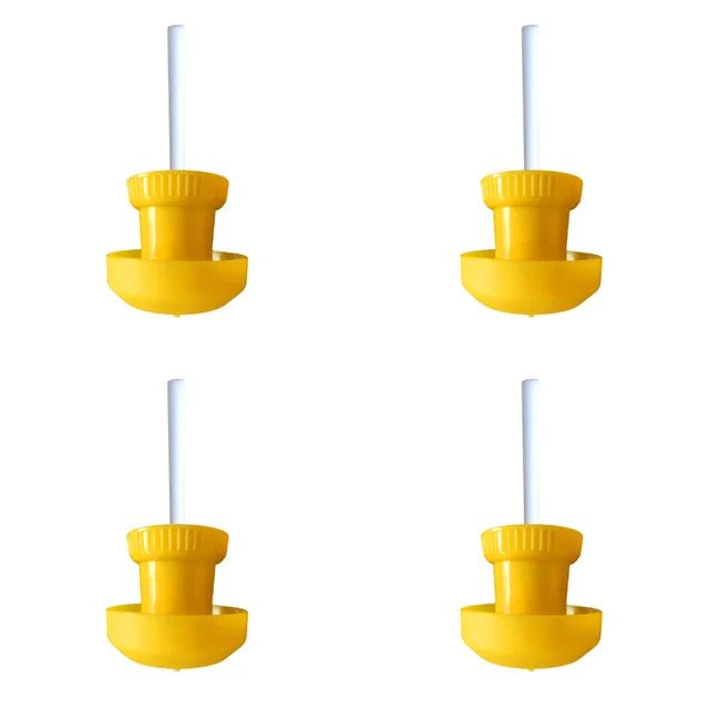 1-5Pcs Fruit Plastic Drosophila Catcher Pest Insect Control Fly Trap Killer Cover For Home Farm Orchard