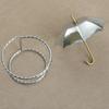 Umbrella Ornaments Stainless Steel Umbrella Tea Strainer Fine Mesh Traditional Tea Filter Chinese Style Food Strainer Office