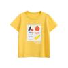Children's Clothing Summer Kids Cartoon Fruit Pure Cotton Short-Sleeve T-Shirt Korean Style Small and Medium-Sized Children's Girls' Baby Clothes Ins