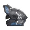 Unisex AD Electric Motorcycle Flip-Up Helmet, 3C/DOT Certified, All-Season Full Face Safety Gear.