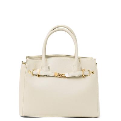 VITAFELICE Square 2-Way Tote Bag for Women, Binb-p2412y (Ivory)