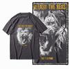 Coolmind MAV lion printed Exclusive graphic men T shirt 100% cotton big size streetwear men tshirt cool t-shirt tee shirts