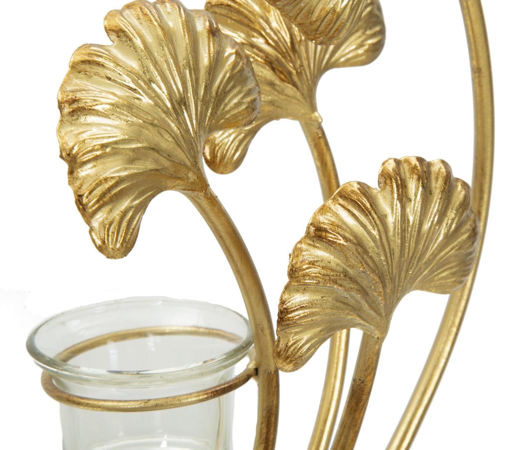 Candle Holder Glam Iris Cm 50X12X55