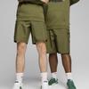 Puma Základní tkané cargo šortky 9" Pánské šortky Olivově zelené 682124-33