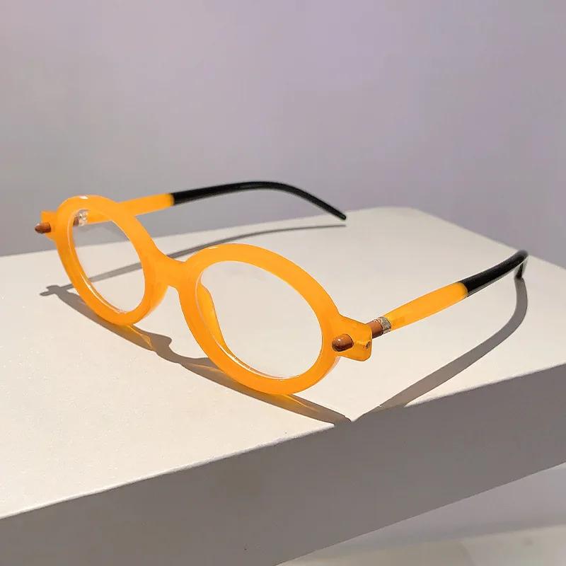 

Vintage Trendy Small Frame Oval Sunglasses Women For Men New Luxury Brand Designer Sun Glasses Punk Popular Classic Shades