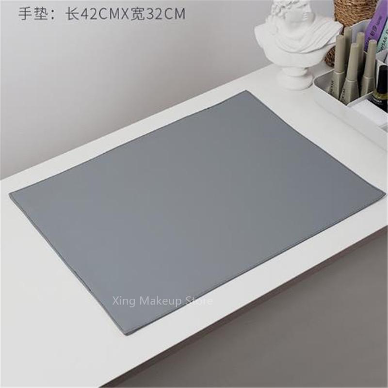 New Simple PU Leather Curved Nail Hand Pillow Set Rest Pillow Arm Rest Cushion Holder Arm Rests Nail Art Stand Manicure Tools 4#