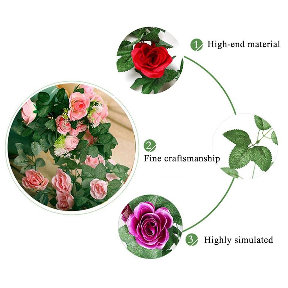 Floare Artificială Suspendată Floare Falsă Decor Exterior pentru Casă Cameră