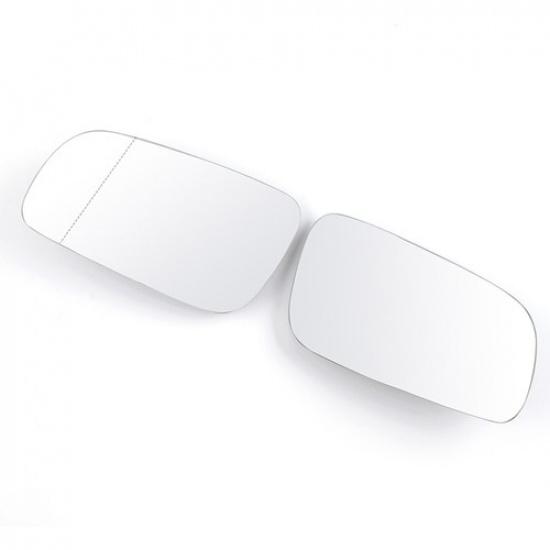 Pair Side Door Heater Mirror Glass For VW Golf Jetta Bora MK4 Passat 1999-04