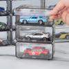 Auto Spielzeug Transparente Staubdichte Carro Modell Sammlung Display Kombinierbare Hülle Acryl Aufbewahrungsbox Für Jungen Geschenk