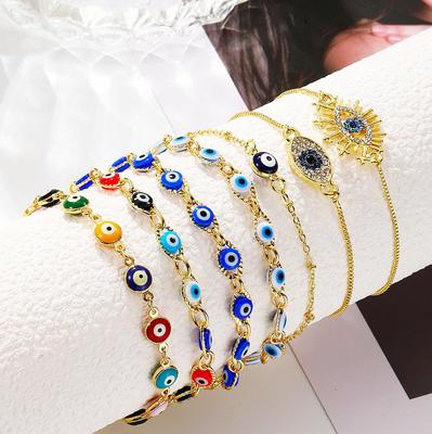 Popular Women's Adjustable Evil Eye Bracelet