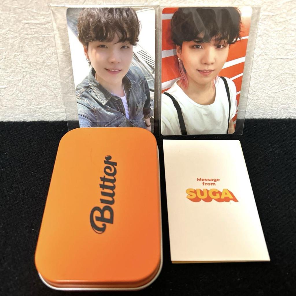 [USED] BTS Yoongi Butter Bonus Trading Card JPFC Lucky Drop Weverse