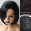 Women Daily Bobo Short Straight Hair Synthetic Wig Hairpiece for Party Cosplay