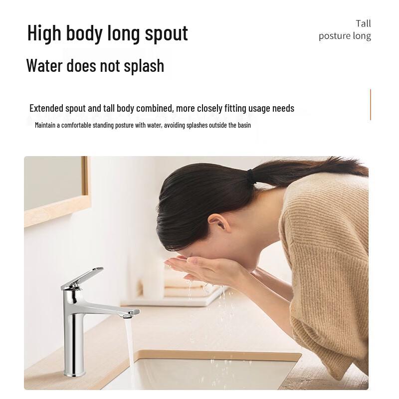 ARROW Deck-Mounted Single-Handle Basin Faucet