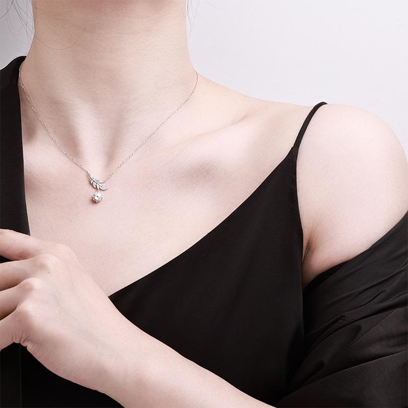 Starry Dream Feather Sterling Silver Necklace - 2025 New High-End Design