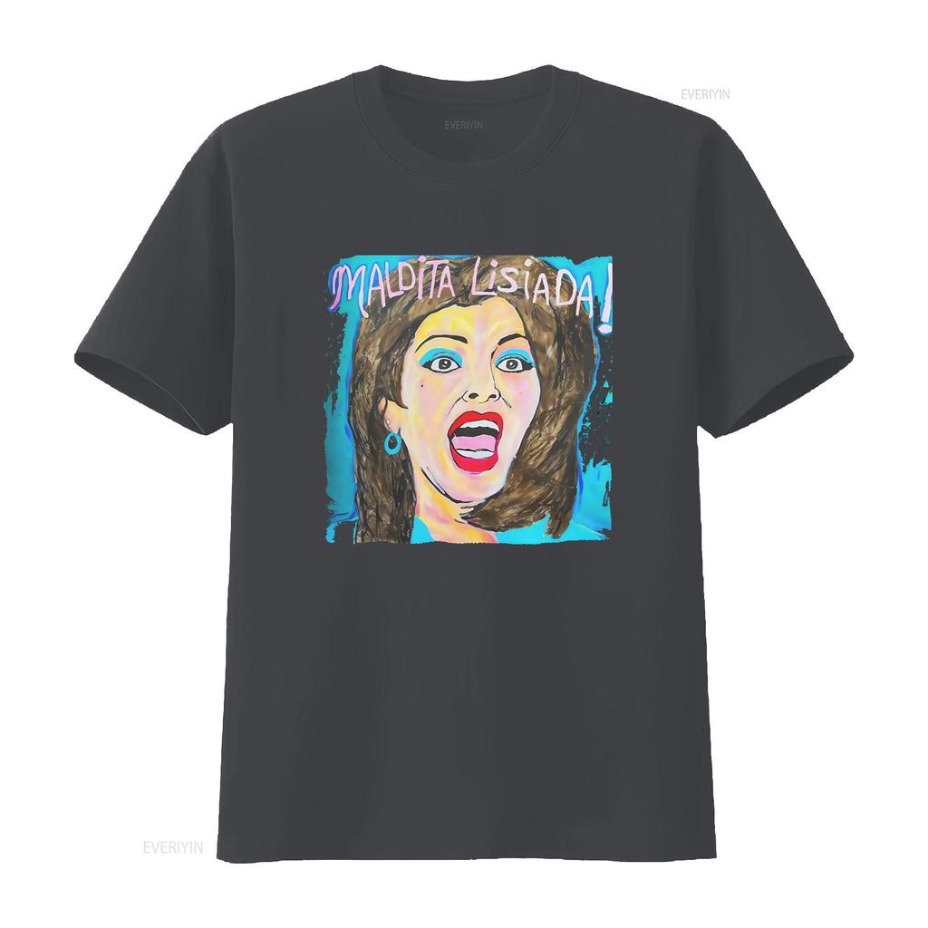 Soraya Montenegro T-Shirt Maldita Lisiada Design Maria La Del Barrio Inspiriert Itati Cantoral Thalia Tribut Mexikanisch Vintage