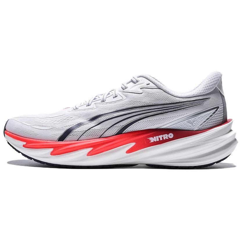 PUMA Velocity NITRO 5 Running Shoes Men s Black White Red 40