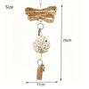 Funny Parrot Tongcao Ball Bird Chewing Toy Bird Supplies Parrot Relief  Decompression Puzzle Toy Rattan Ball Molar Bite Toys New