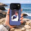 L-Leonardo dicaprio Phone Case For iPhone17 16 15 14 13 12 Pro Max Grey Black Matte Laser Metallic Aurora Funda