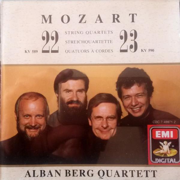 

CD W.A. MOZART - Str Qt 22/23 CDC7499712 EMI 1990 Germany Classical Used