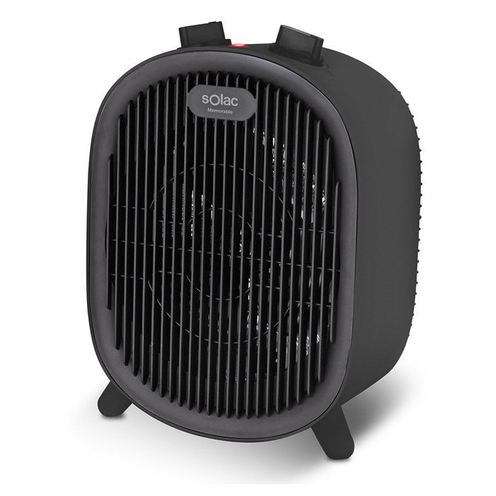 Solac Chauffage soufflant 2000w noir - memorable