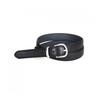  Shop    DomeStic Women S Round Buckle Premium Cowhide Three dimenSional Belt Tu Wbt 0917 Black