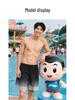 Men's Quick-Dry Swim Trunks: Double Layer, Anti-Embarrassment, Breathable Mid-Length Beachwear for Running and Hot Springs.