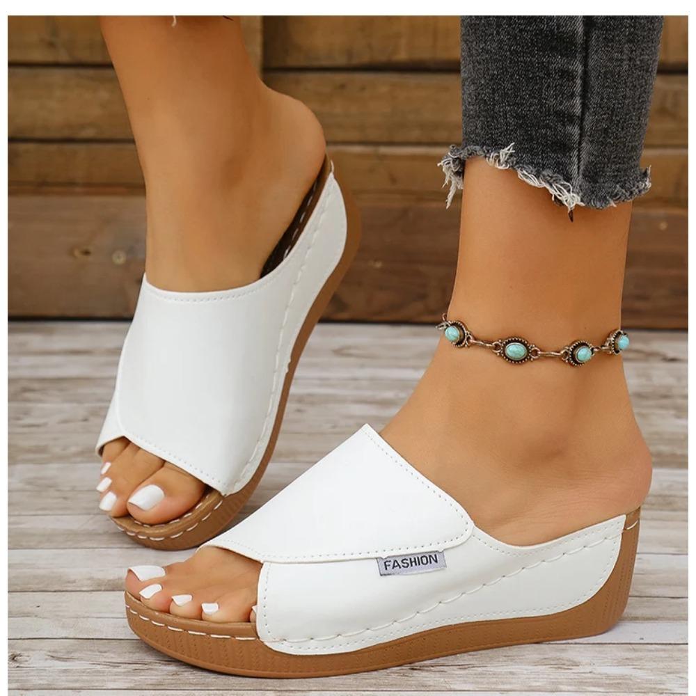 Women's Sandals Casual Heels Sandals Summer Woman Shoes Luxury Slippers Heeled Sandals Wedges Shoes Summer Footwear Women 2025