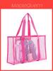 Minimalist Mesh Beach Bag For Swimming And Travel With Large Capacity For Casual Use