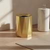 Modern Decorative Garbage Bin Nordic Design Double Layer Trash Can Large Capacity Geometric