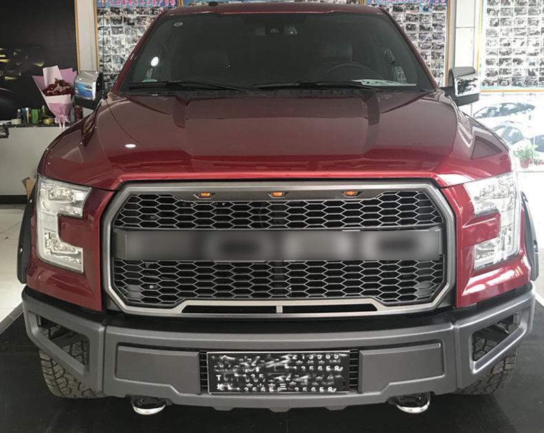 Fits 2015-2017 Ford F150 for Raptor Style Front Bumper Modification