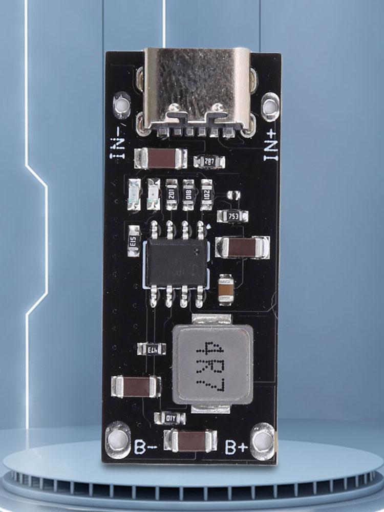 Quick Fast Charging Board with Indicator Power Supply Module Board Automatic Detection Charging Management Board DIY Components