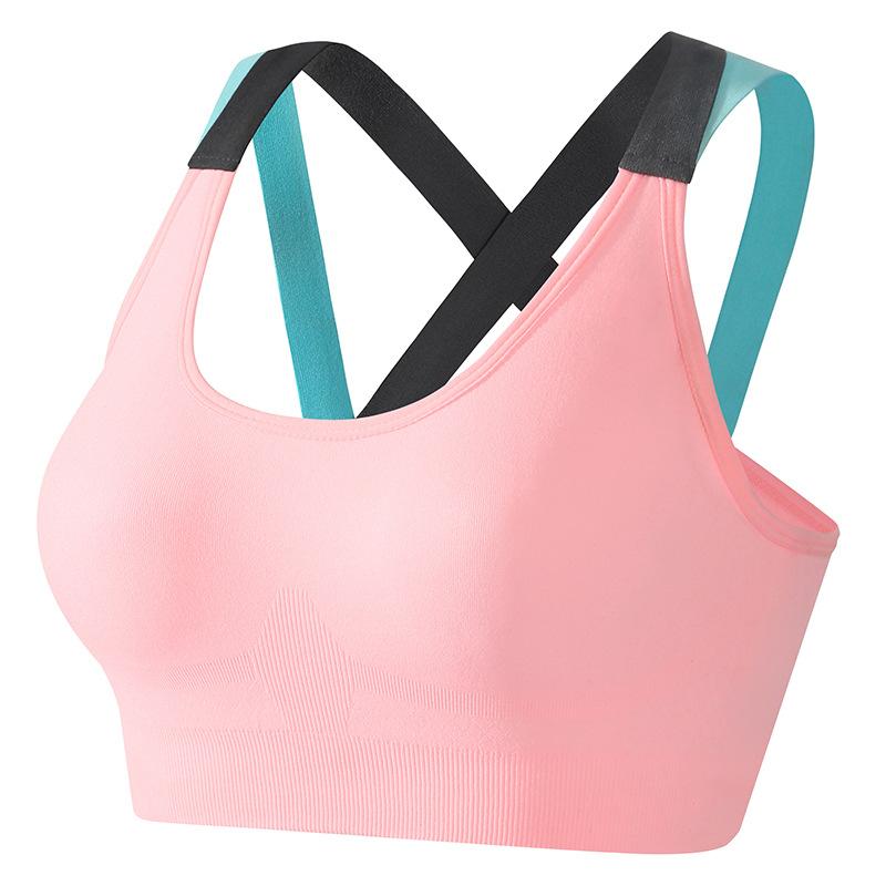 Reggiseno sportivo da donna Push Up Crop Top Allenamento femminile Fitness Palestra Reggiseno Top Running Yoga Reggiseno Abbigliamento sportivo atletico