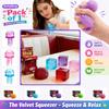 Schylling Needoh Bola de Fuzz Flower Power Cubo Sensorial Fidget Squishy Objeto de Apertar Anti-Ansiedade Para Foco População com TDAH