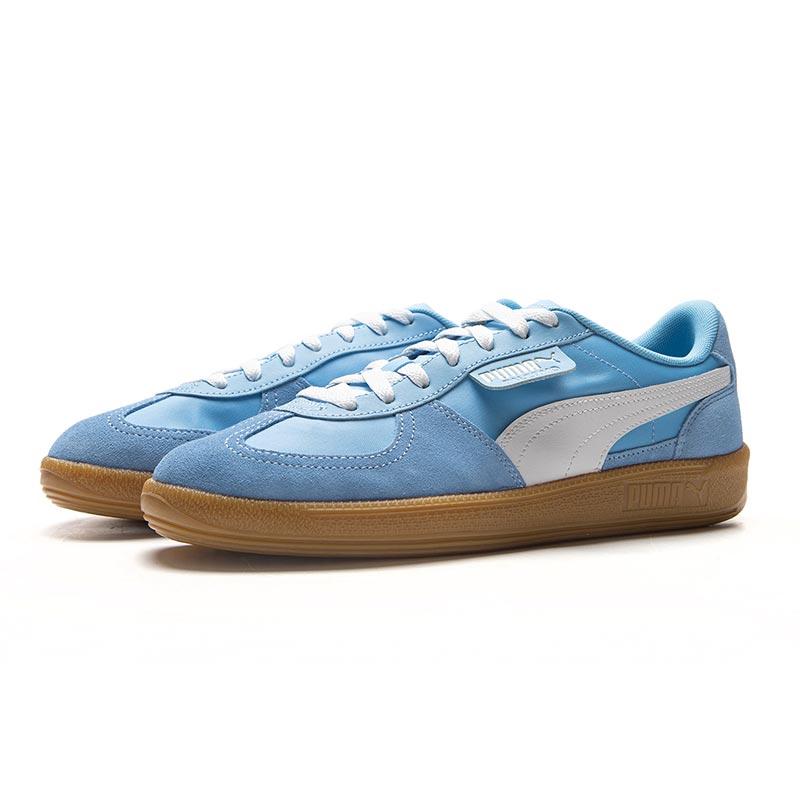 Puma Palermo CN Nylon Comfortable Soft Thin Sole Wear-Resistant Low-Top Skate Shoes Unisex Sneakers Blue 403953-02