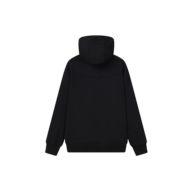Fila Logo Print Sports Hoodie Women Hoodies Black F11W138256F-BK