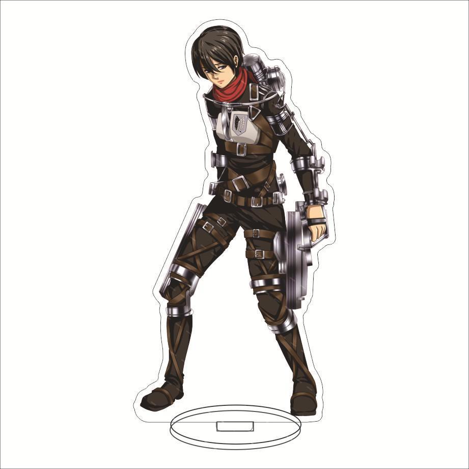 Attack On Titan Anime Big Stand Decoration - Eren Mikasa Armin Kiss Reiner Anikon Nyc