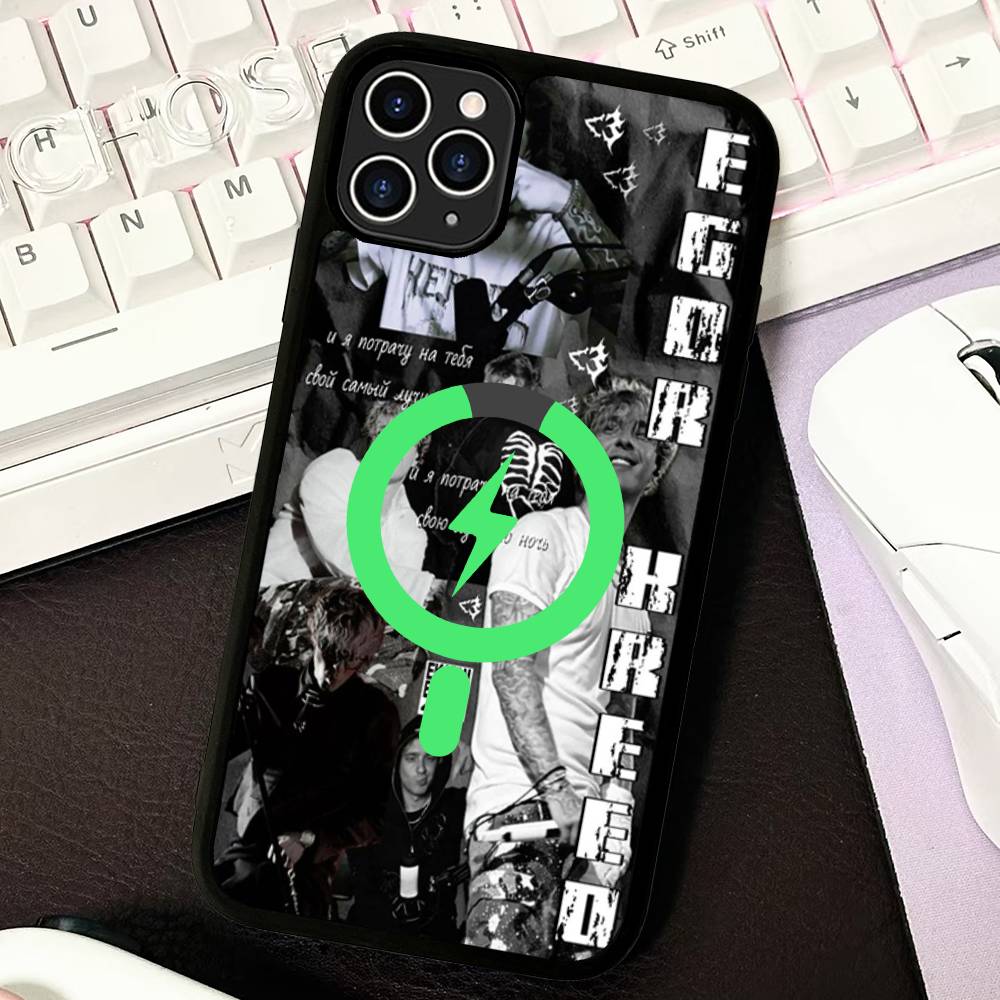 

Egor Kreed Rapper For Phone Case For IPhone 17 Air 16 15 14 13 12 11 Pro Max Plus For Wireless Charge Cover iPhone 13pro max