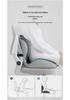 Ergonomic Memory Foam Chair with Lumbar Support for Posture Correction and Pressure Relief
