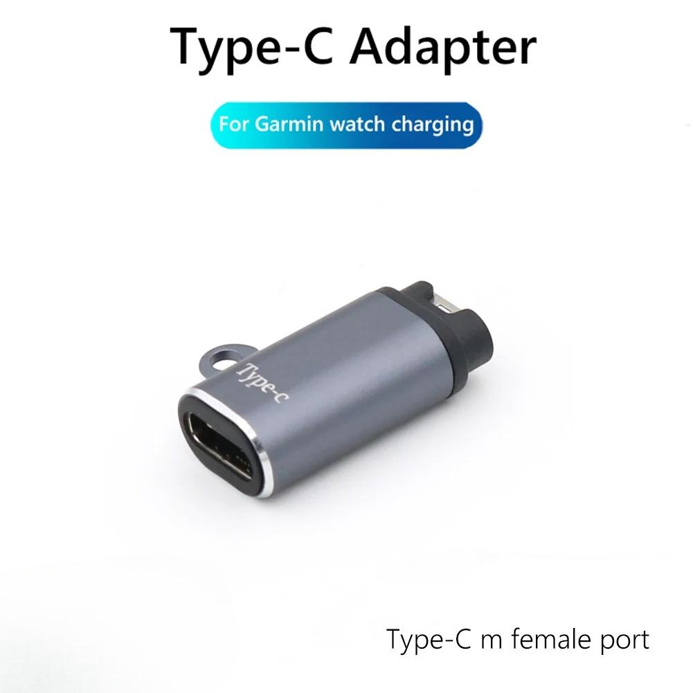 

Адаптер зарядного устройства Type-C для Garmin Fenix 8 7 7S 7X 6 6S Pro Forerunner 970 965 955 570 255 255s 245 158 Instinct E 1 2 2S 2X 3