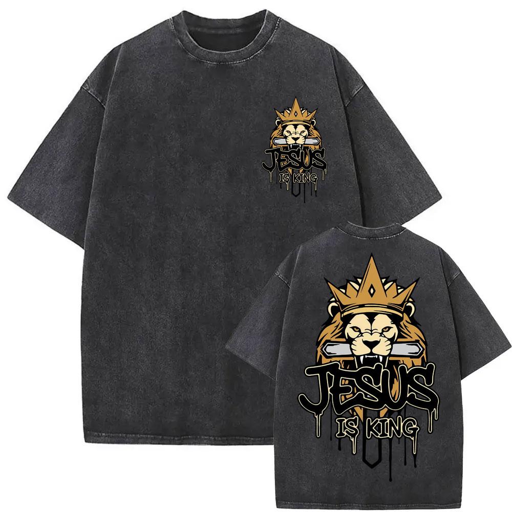 Fathers Day Fishers of Men Merch T Shirt Men Women Vintage Washed Hot Sale Tshirt High Quality Oversized T Shirts Streetwear
