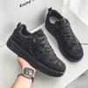2024 Black Sneaker Flat Shoes Comfortable In All Seasons Breathable Versatile Men's Casual Shoes High-end Luxury Sneakers Man