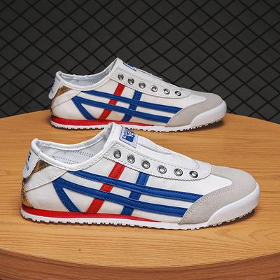 Hot Sale Classic Men's Casual Shoes Breathable Canvas Sneakers Men Superstar White Flat Shoes Lightweight Designer Mens Trainers