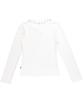Bonbaihan Stud Neckline Long Sleeve White