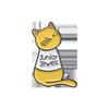 Fruit Cat Strawberry Series Enamel Pin Funny Brooch Cartoons Badge For Bags Jeans Hoodies Denim Lapel Pin Jewelry Kids Best Gift