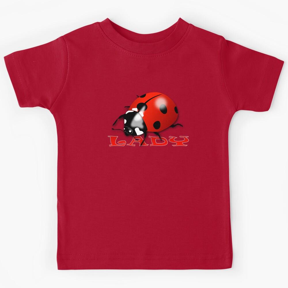 Lady bug cool design Kids T-Shirt 100