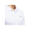 Adidas Performance Polo Shirt Solid Color Logo Short Sleeve Men tops White IQ2939