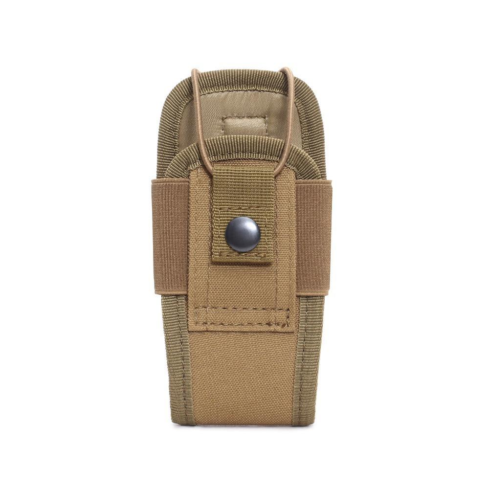 Tactical Molle Walkie Talkie Pouch, 600D Oxford Outdoor Waist Bag, Multifunctional Camping Accessory.